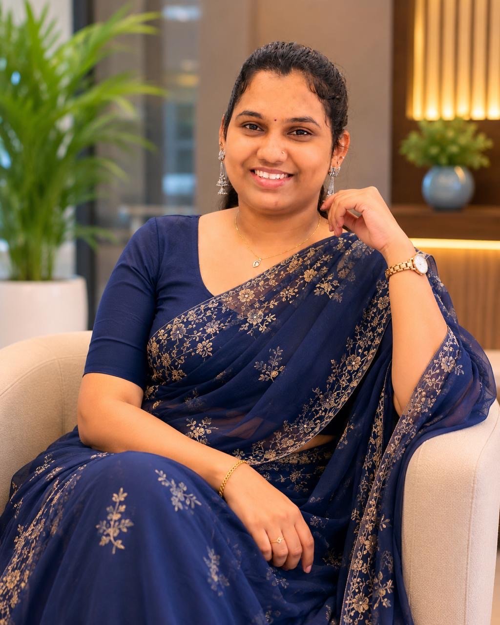 Maj. Reshma Jayaraj, RN, founder and lead mentor of BeeRN